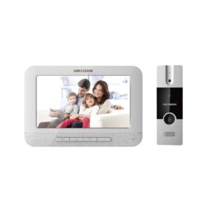 HIKVISION Analog Video Door Phone/Bell with 7" TFT LCD Screen Wired| 1080p Resolution