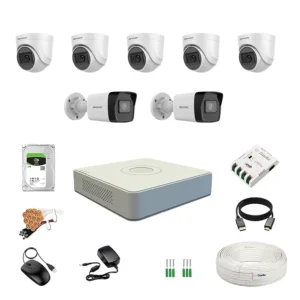 HIKVISON 6 CAMERA SETUP